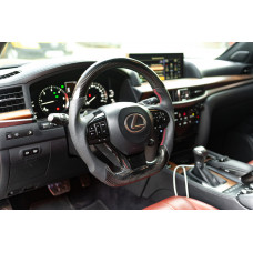 Кермо у зборі анатомічний (карбон) для Lexus GX460 2009-2023 рр