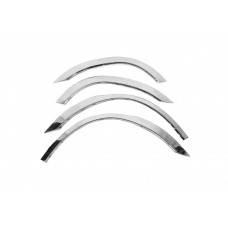 Накладки на арки (4 шт, нержавейка) для Mitsubishi Outlander 2001-2006 гг