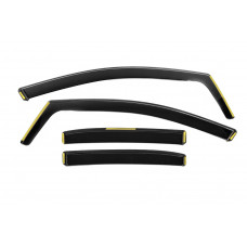 Ветровики вставные Niken Luxury (SD, 4 шт) для Toyota Corolla 2019- гг