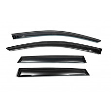 Ветровики SW (4 шт, HIC) для Ауди A4 B8 2007-2015 гг