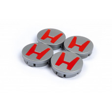 Колпачки на диски 58.5/56 мм V2 (4 шт) для Honda
