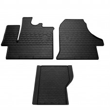 Резиновые коврики (3 шт, Stingray Premium) Premium - резина без запаха для Fiat Ducato 2006-2025 гг