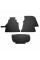 Резиновые коврики (3 шт, Stingray) 1-20252 для Volkswagen LT 1995-2006 гг