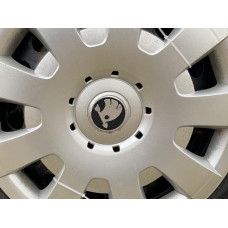 Наклейки на диски 60мм 8932A (4 шт) для Skoda