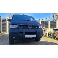 Передняя губа (под покраску) для Volkswagen T5 Transporter 2003-2010 гг
