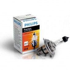 Лампа фары Philips H4 60/55W 12342PR Premium -202530%