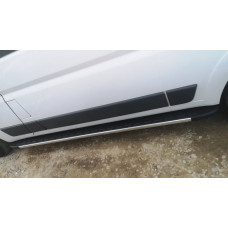 Боковые Подножки Duru (2 шт., Алюминий) Длинная База для Citroen Jumper 2007-2025 гг