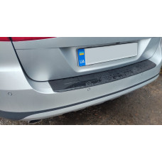 Накладка на задний бампер Esa (SW, ABS) для Volkswagen Passat B7 2012-2015 гг