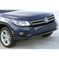 Передняя накладка 2007-2010 (нержавейка) для Volkswagen Tiguan