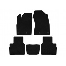 Текстильные коврики Premium (5-местный, Черный) для Nissan X-trail T33/Rogue 2022- гг