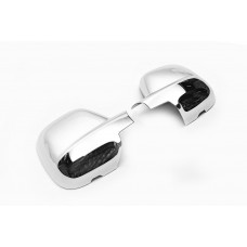 Накладки на дзеркала (2 шт, пласт) Carmos для Peugeot Partner/Rifter 2019- рр