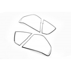 Накладки на стопи (2 шт., пласт) для BMW 3 серія E-90/91/92/93 2005-2011 рр