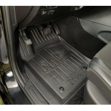 Килимки Stingray 3D (5 шт, поліуретан) для Jeep Grand Cherokee WK2 2010-2021 рр
