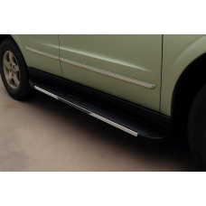 Бокові пороги SK-013 для SsangYong Kyron 2005-2014 рр