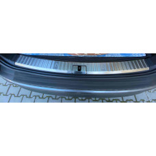 Накладка на задній поріг OmsaLine (нерж) для Skoda Kodiaq 2016-2023 рр