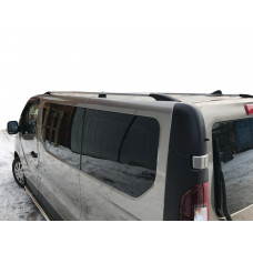 Хромированные Рейлинги Длинная база, пластиковые ножки для Nissan NV300/Primastar 2016- гг