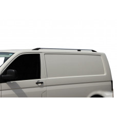 Рейлінги Хром Коротка база, Пластикові ніжки для Volkswagen T6 2015-2024 рр
