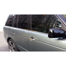 Окантовка окон нержавейка (6 шт) для Range Rover Sport 2005-2013 гг