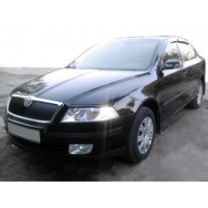 Ветровики Liftback (4 шт, HIC) для Skoda Octavia II A5 2006-2010 гг