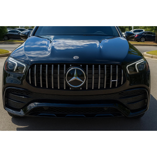 Передняя решетка GT Panamericana (для AMG-Line/GLE53/GLE63 2019-2023) для Mercedes GLE W167 2018- гг
