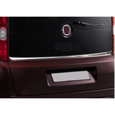Накладка нижней кромки заднего стекла нержавейка для Fiat Doblo II 2010-2022 гг