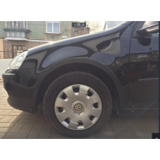 Расширители арок (4 шт, Черный Матовый) для Volkswagen Golf 5 2003-2009 гг