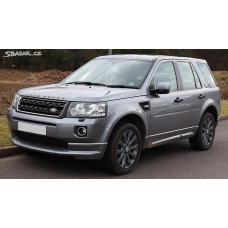 Накладка на передний бампер (ABS-пластик, грунт под покраску) для Land Rover Freelander II 2006-2014 гг