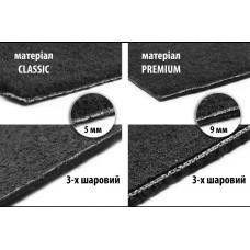 Килимки текстильні Premium (чорні) для Hyundai Veloster 2011-2017 рр