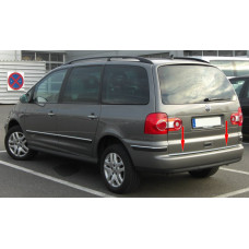 Накладка на багажник нержавейка для Ford Galaxy 1995-2006 гг
