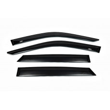 Ветровики HB (4 шт, HIC) для Skoda Fabia 2014-2021 гг