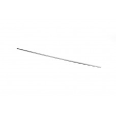 Хромированная накладка над номером (2015-2018, седан, нержавейка) для Ауди A6 C7