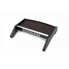 Полиця на панель (2010-2014, Чорна з червоною ниткою) для Nissan Primastar рр