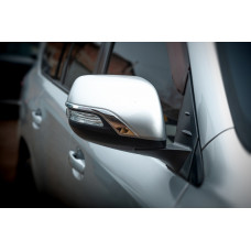 Зеркало в сборе Executive (1 шт) Черный (правый) для Toyota Land Cruiser 200 2007-2021 гг