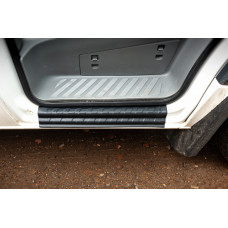 Накладки на пороги EuroCap (2 шт, ABS) для Volkswagen Crafter 2006-2016 гг