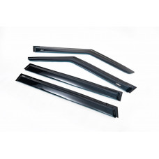 Ветровики на окна (4 шт, HIC) для Skoda Yeti 2009-2017 гг