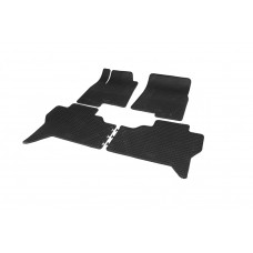 Резиновые коврики (4 шт, Polytep) для Mitsubishi Pajero Wagon III 1999-2006 гг