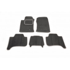 Коврики ворсовые Premium (5 шт) для Toyota Land Cruiser Prado 120 2002-2009 гг