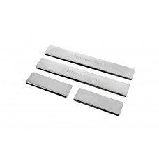 Накладки на пороги Carmos V1 (4 шт, нержавейка) для Mercedes ML W164 2005-2011 гг