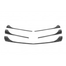 Накладки на решетку радиатора (6 шт, карбон) для Mercedes Vito/V-class W447 2014- гг