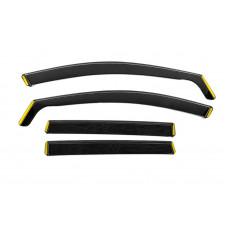 Вітровики вставні Niken Luxury (4 шт) для Honda CRV 2017-2022 рр