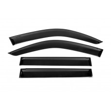 Ветровики Niken Luxury (4 шт) для Toyota Land Cruiser Prado 120 2002-2009 гг