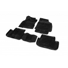 Резиновые коврики в салон (4 шт, Novline) для Renault Fluence 2009-2016 гг