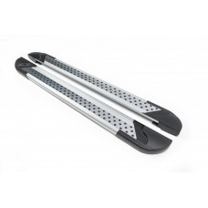 Боковые Подножки New Vision Grey (2 шт., Алюминий) Длинная База для Volkswagen T4 Caravelle/Multivan 1990-2003 гг