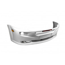 Накладка на передний бампер 2012-2025 (Era прямой, под покраску) для Volkswagen Crafter