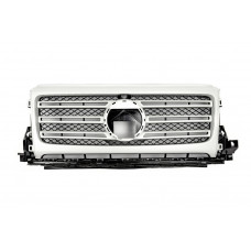 Решетка радиатора (Белая, Оригинал) для Mercedes G сlass W463 2018-2024 гг