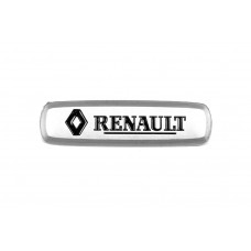Шильдик алюмінієвий для килимків (1шт) для Renault