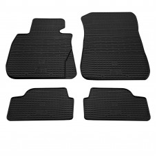 Резиновые коврики (4 шт, Stingray Premium) для BMW 1 серия E81/82/87/88 2004-2011 гг