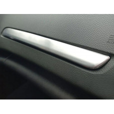 Накладка на панель в салоне (1 шт, нержавейка) для Renault Megane IV 2016-2025 гг