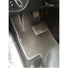 Полиуретановые коврики (2 ряд, EVA, черные) для Volkswagen Sharan 2010-2023 гг