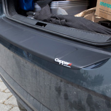 Накладка на Задний Бампер EuroCap (SD, ABS) для Skoda Octavia III A7 2013-2019 гг